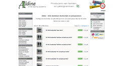 Desktop Screenshot of aldine.nl